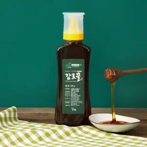 건강한 오리지 벌꿀 정순조 감로꿀 튜브 500g