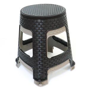 NEW 라탄 회전의자 간이 플라스틱 보조 행사 공연 야외 낚시 포장마차 레저 캠핑 편의점 원형 의자