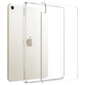 아이패드에어4 5 6 7세대 11 (M2/M3) 클리어 투명 실리콘 젤하드 케이스 ID-82