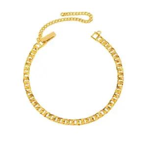 갤러리아 순금 팔찌 24K 여자 남자 면 콤비 체인 11.25g