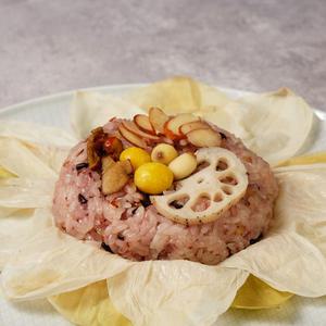 담소연 수제 연꽃밥 연잎밥 220gx10개 세트 잡곡 즉석 찰밥 다이어트 무농약 국내산 김기심 명인 설선물 추석 명절  비건  정월대보름