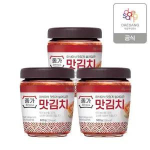 [하프클럽/종가집](m)맛김치500g(PET)  3ea