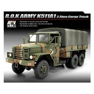 아카데미 1/35 K511A1 2.5톤 카고트럭 13293 두돈반