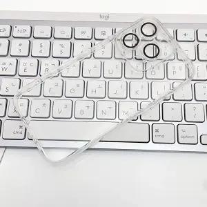 아이폰15 프로 맥스 플러스 풀커버 케이스 하드 투명 젤리 범퍼 TPU 얇은 슬림 변색없는 황변방지 렌즈 보호