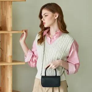 베리 체인스트랩 + 탑 핸들 아이폰 미니백 AP12-4040 3컬러 택1