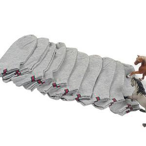 큐모아리빙 남자양말 남자 띠무지발목양말 회색 10켤레