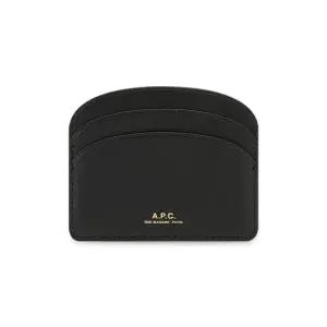 아페쎄 여성 하프문 블랙 카드지갑 PXAWV F63270 LZZ