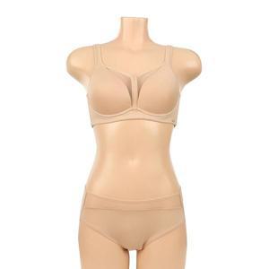 갤러리아 [여]모던한 컷아웃 브이핏 와이어브라 햄팬티세트 E컵 (VBRG301E VPTG3