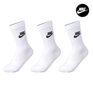 나이키 에센셜 에브리데이 장목 스포츠 긴 양말 3팩 세트 DX5025-100