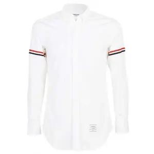 [톰브라운]25FW RWB 암밴딩 포플린 셔츠  53133923