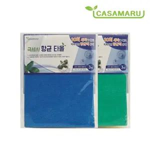 [까사마루]극세사 요술 항균행주 싹싹이 24매