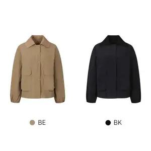 [하프클럽/] 24가을  니트카라 디테쳐블 점퍼2182