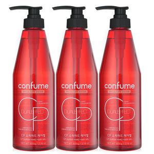 과일나라 컨퓸 CP 슈퍼하드 헤어젤 600mlx 3개