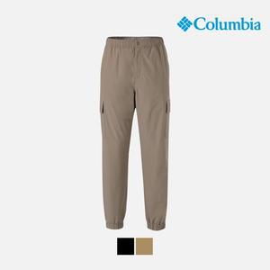 [컬럼비아]유니 풀밴딩 카고 조거 팬츠_베이지 (C54-YUD801)