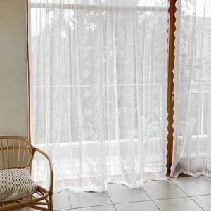 [기타]플로렛 레이스커튼 대형세트 2장 감성 주방 가리개