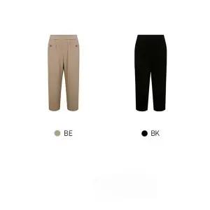 [하프클럽/]  24겨울 기모 밴딩 배기 팬츠X2236