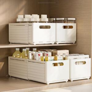 길이조절옷장정리함 접이식 서랍정리함 팬트리 다용도실 수납함