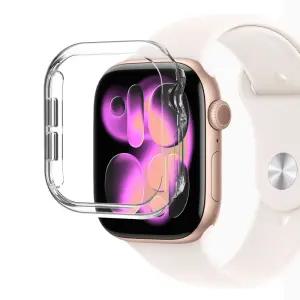 애플워치11 10 케이스 슬림 투명 하드 누킨