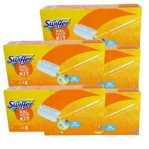 스위퍼 헤비듀티 더스터 흡착 청소포 세트 180 먼지떨이 털이 롱핸들1개 리필2매 5세트