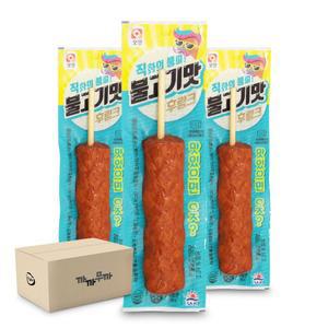 사조 불고기맛 후랑크 70g x 30개 핫바 아이스박스