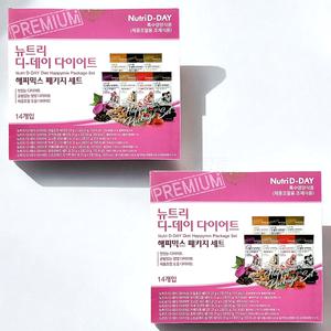 뉴트리디데이 다이어트 쉐이크 해피믹스 2박스 (28포) 대용량 7가지맛