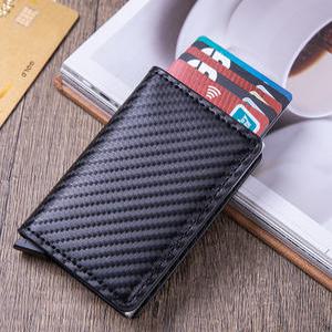 도난방지 해킹방지 RFID차단 원터치 자동 팝업 슬라이드 카드지갑 카드홀더