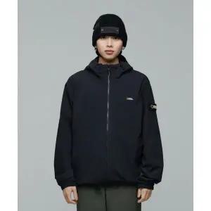 내셔널지오그래픽 N243UFT931 아르켈론 우븐 스트레치 후드 집업 CARBON BLACK 224228