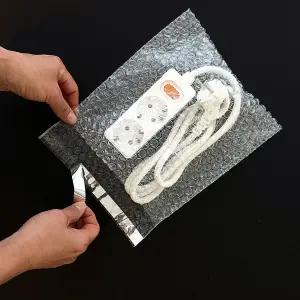 투명 에어캡봉투 접착형 , 뽁뽁이 안전봉투