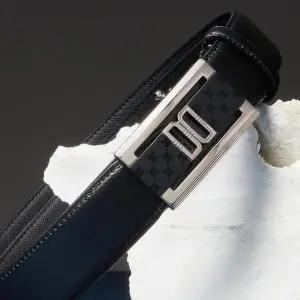 [닥스](강남점)DBBE5E764BK [롱벨트][DD&DD]닥스 블랙 DD장식 소가죽 무광버클 자동벨트