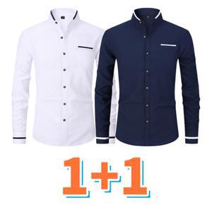 봄 가을 남성 구김없는 정장 긴팔 셔츠 링클프리 와이셔츠