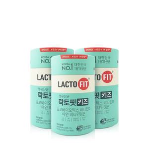 종근당건강 생유산균 락토핏 키즈 2g x 60포 3개