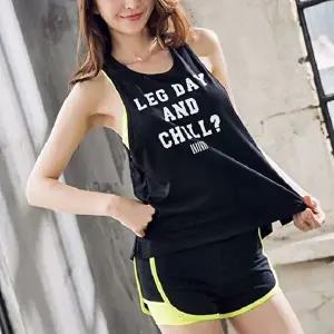 [베프몰]쿨원단 YHMUTXMD 여성 민소매 요가복-블랙 M 스판 나시