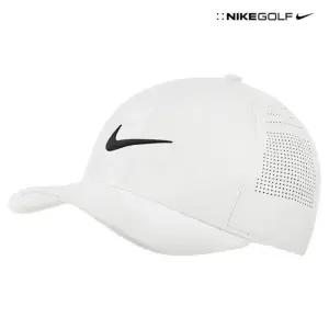 [정품] [NIKE] BV1073-101나이키 골프모자 아로빌 CLC99 PER WHITE/BLACK