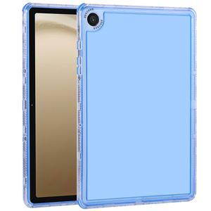 갤럭시탭A9 A9플러스 8.7 11 X110 X210 심플 이중 범퍼 컬러풀 투명 태블릿 케이스