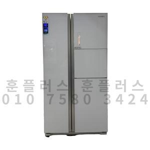 중고 냉장고 삼성 화이트 홈바형 양문냉장고 744L