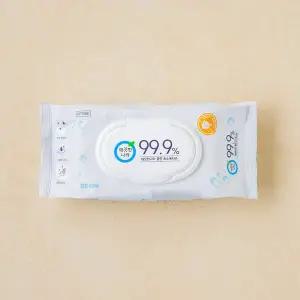 깨끗한나라 99.9% 손소독 물티슈 60매(캡)