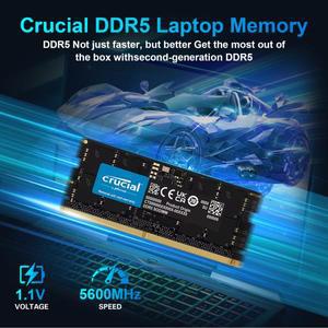 RAM DDR5 16GB 8GB Memoria 4800 5600 MT/s MHz 노트북 Ram 262pin SO-DIMM 메모리 Ultrabook ddr5 16gb
