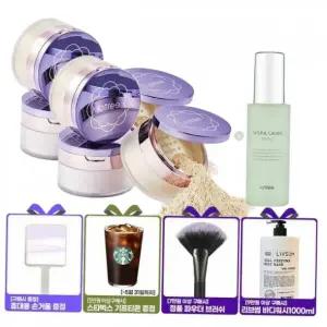 로트리 [금액별GIFT][로트리] 루스 파우더 21호 아이보리 2개세트(증정)손거울+파우더퍼프1개