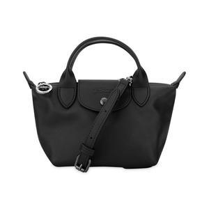 [롱샴] 여성 르 플리아쥬 블랙 토트백 1500 987 001
