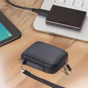[보호보관용]EVA 하드 드라이브 케이스 삼성 호환용 T7 쉴드/T9 4TB/2TB/1TB 휴대용 SSD용 메쉬 백 및 핸드