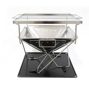 [기타]캠핑 화로대 6종세트 와이드 대형 비비큐 숯발 바베큐