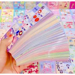 호키포키 100장 200장 씰스티커 홀로그램 방수 무중복 다꾸 다이어리