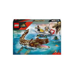 레고 쥬라기월드 76974 브릭 조립식 모사사우루스 보트 미션