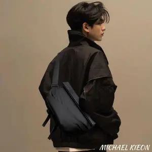 [하프클럽/]마이클키언 남자 메신저백 방수 여행 메신저가방