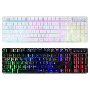 지클릭커 G3 Plus 레인보우 LED 게이밍 키보드