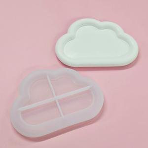 석고 테라조 레진 트레이 만들기 실리콘 몰드 구름