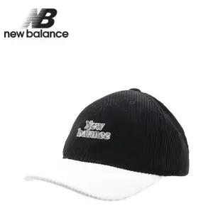 뉴발란스 키즈 코듀로이 배색 볼캡(NK8BBF103U-19)_블랙