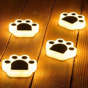 고양이 발바닥 조명 계단 램프 무드등 인테리어 애견샵