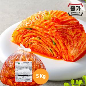 [얌얌마켓] 종가 맛김치 소백 5kg (아이스박스 포함)