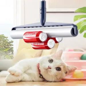 광폭 테이프 클리너 35cm 롱핸들 대형 돌돌이 크리너 본품+리필3개